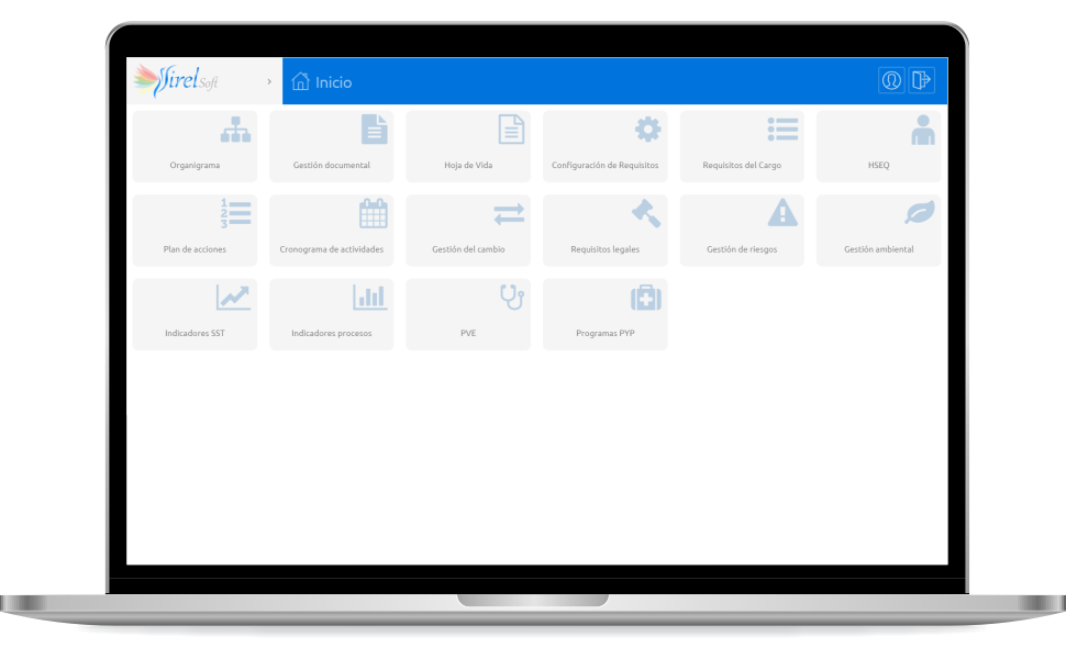 Funcionalidades Sirelsoft